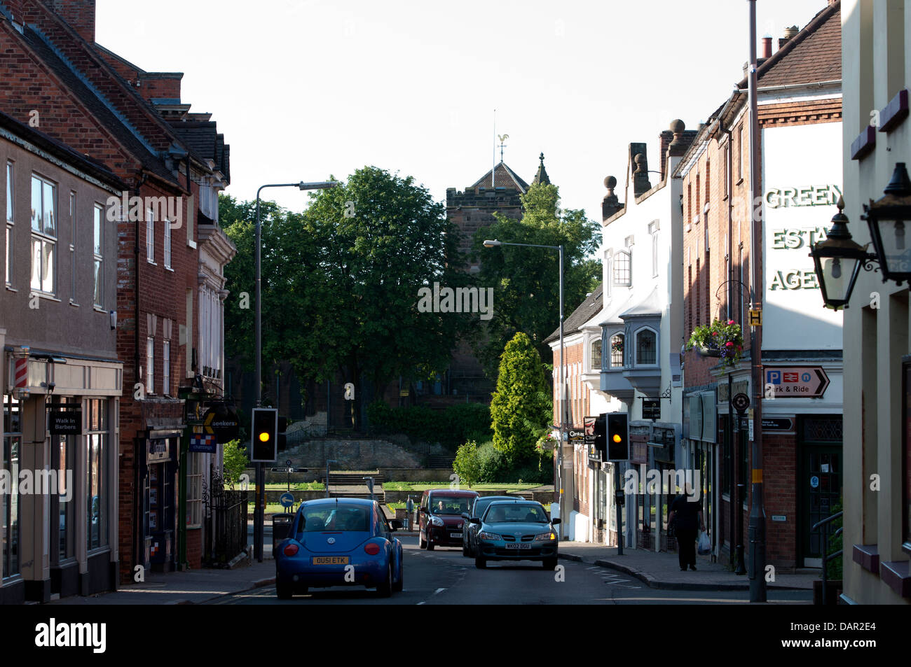 High Street, Sutton Coldfield, West Midlands, England, Regno Unito Foto Stock