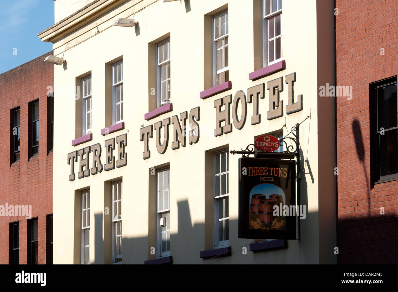 Three Tuns Hotel, Sutton Coldfield, West Midlands, England, Regno Unito Foto Stock