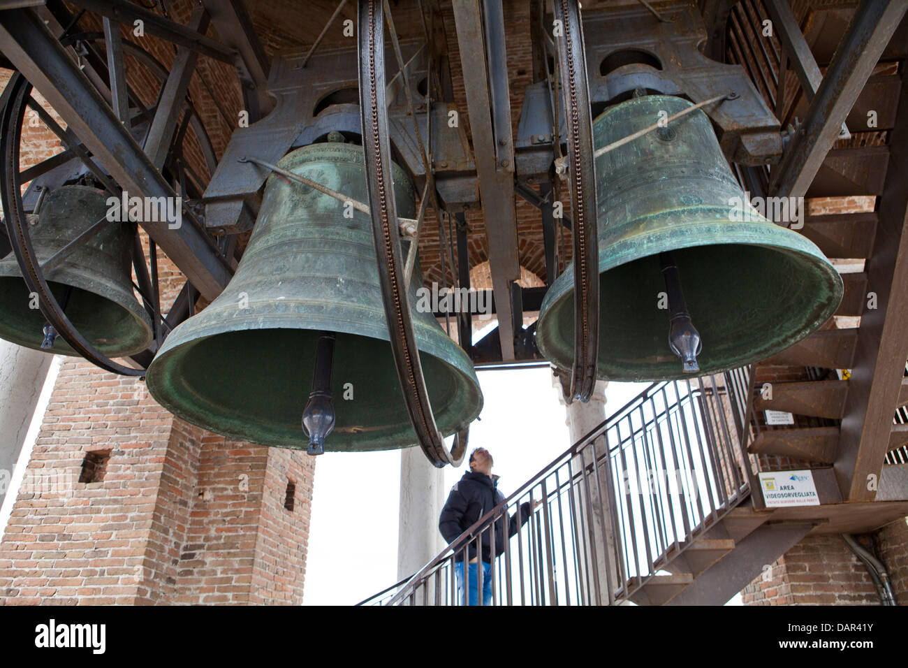 Torre dei Lamberti,Verona,veneto,Italia Foto Stock