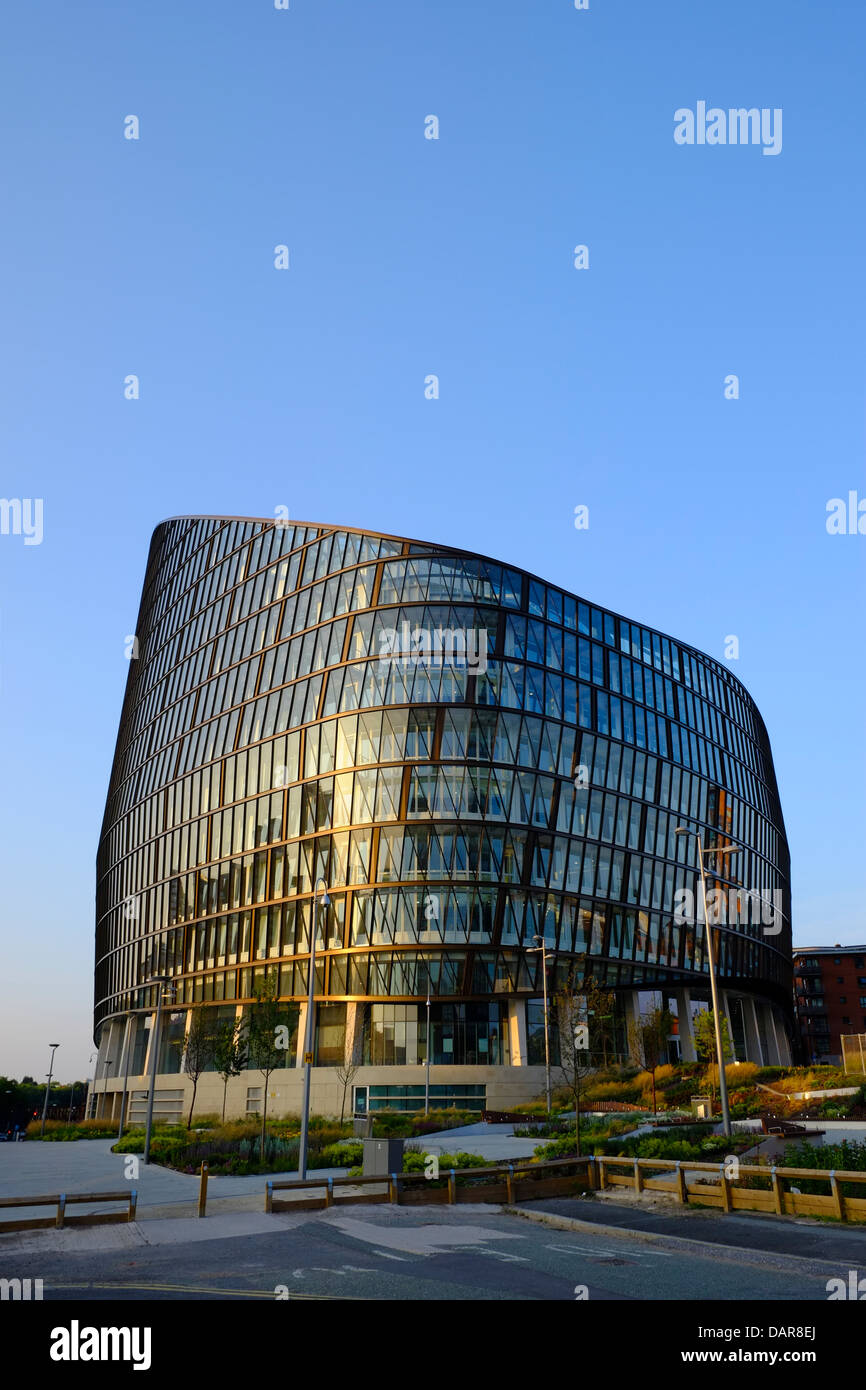 Inghilterra, Manchester, Nuovo Co-op headquarters building Foto Stock