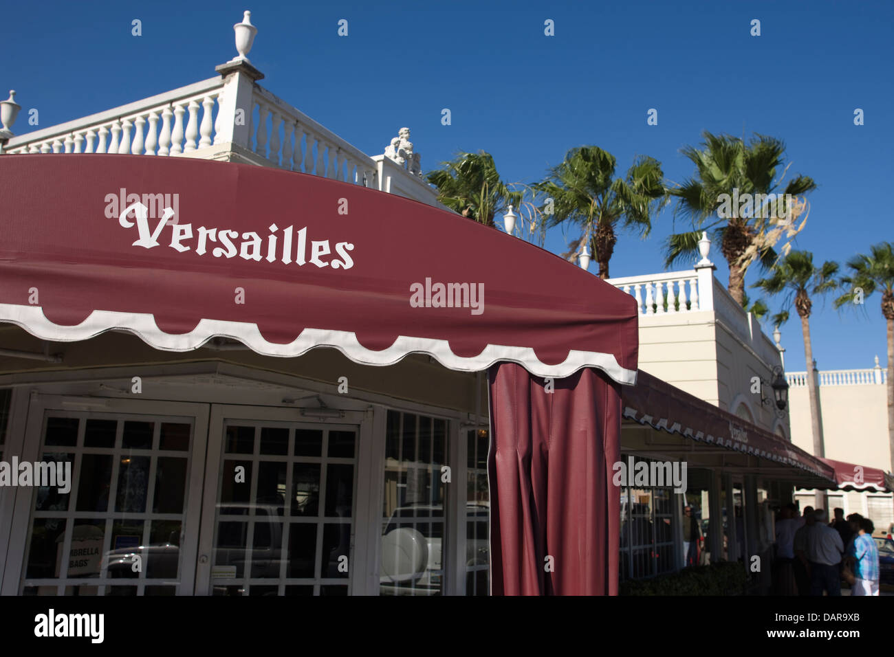 VERSAILLES LANDMARK RESTAURANT tenda ottava strada Little Havana Miami Florida USA Foto Stock