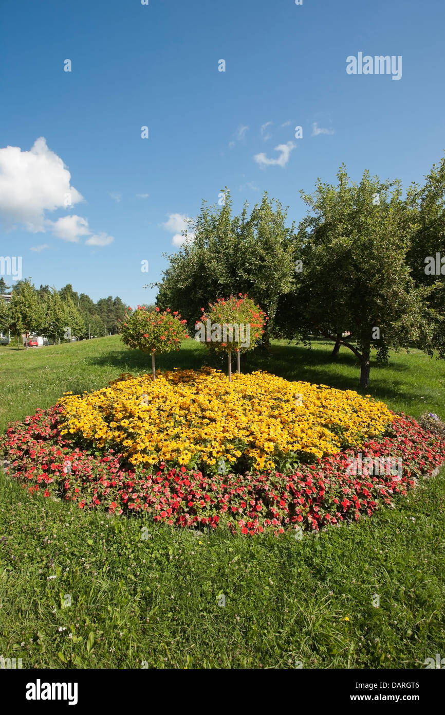 Il parco della città paesaggi, Lappeenranta FINLANDIA Foto Stock