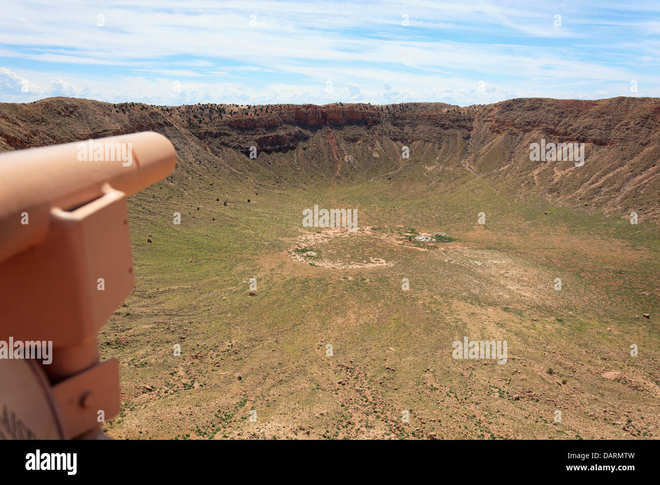 Stati Uniti d'America, Arizona, Holbrook, Meteor Crater Foto Stock