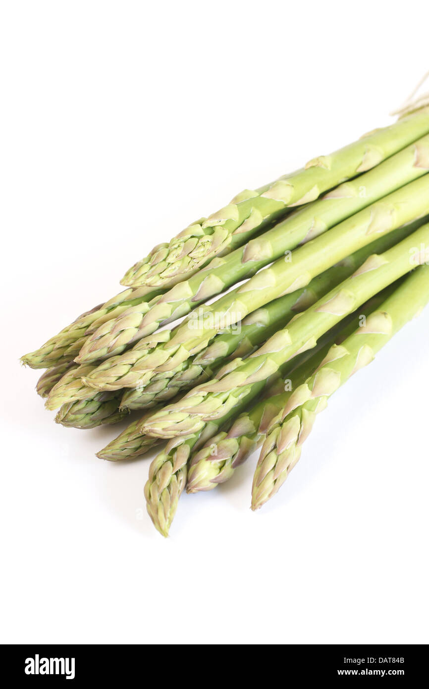 Gli asparagi spears Foto Stock