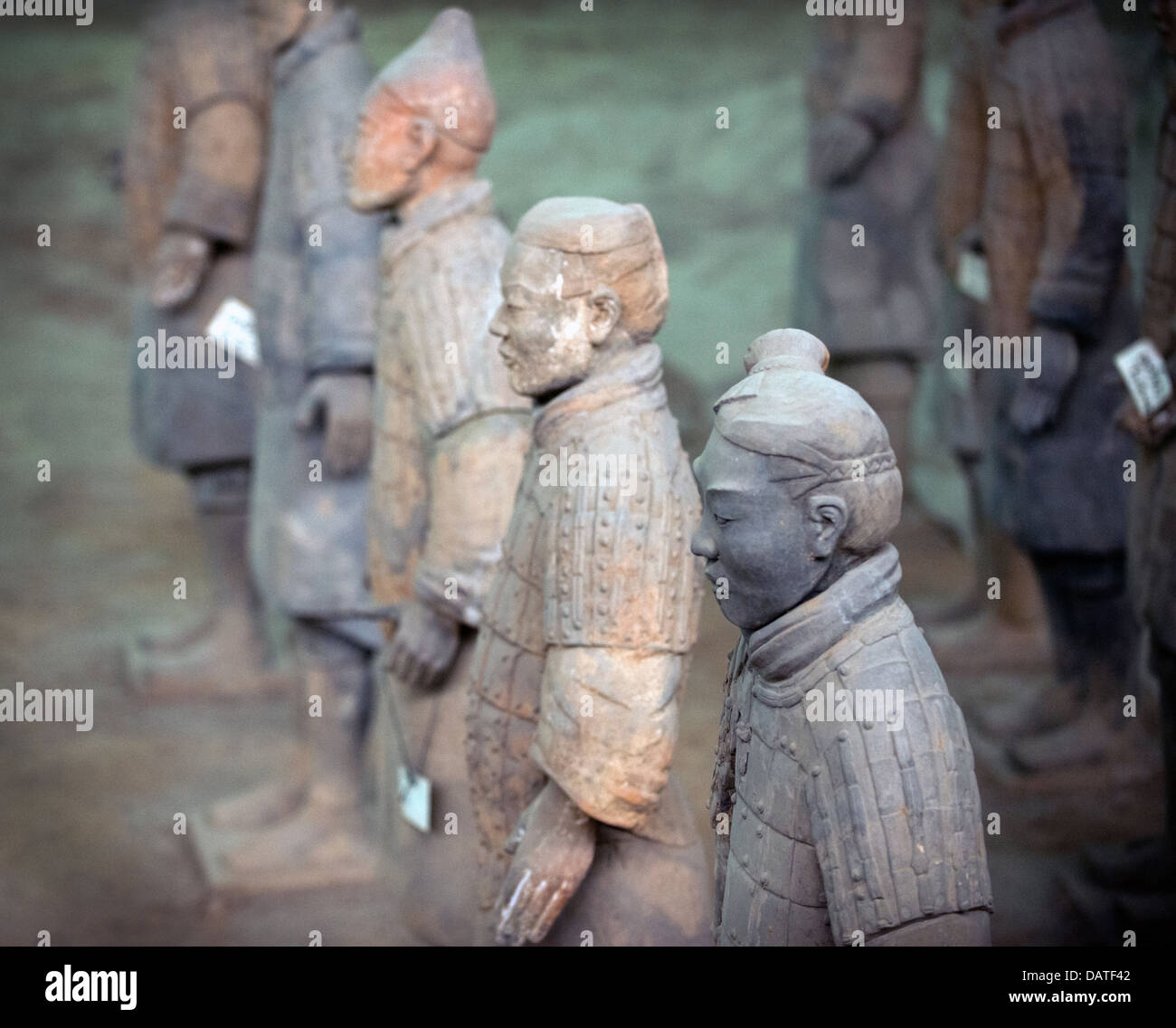 Xi'an guerrieri di terracotta 2 Foto Stock