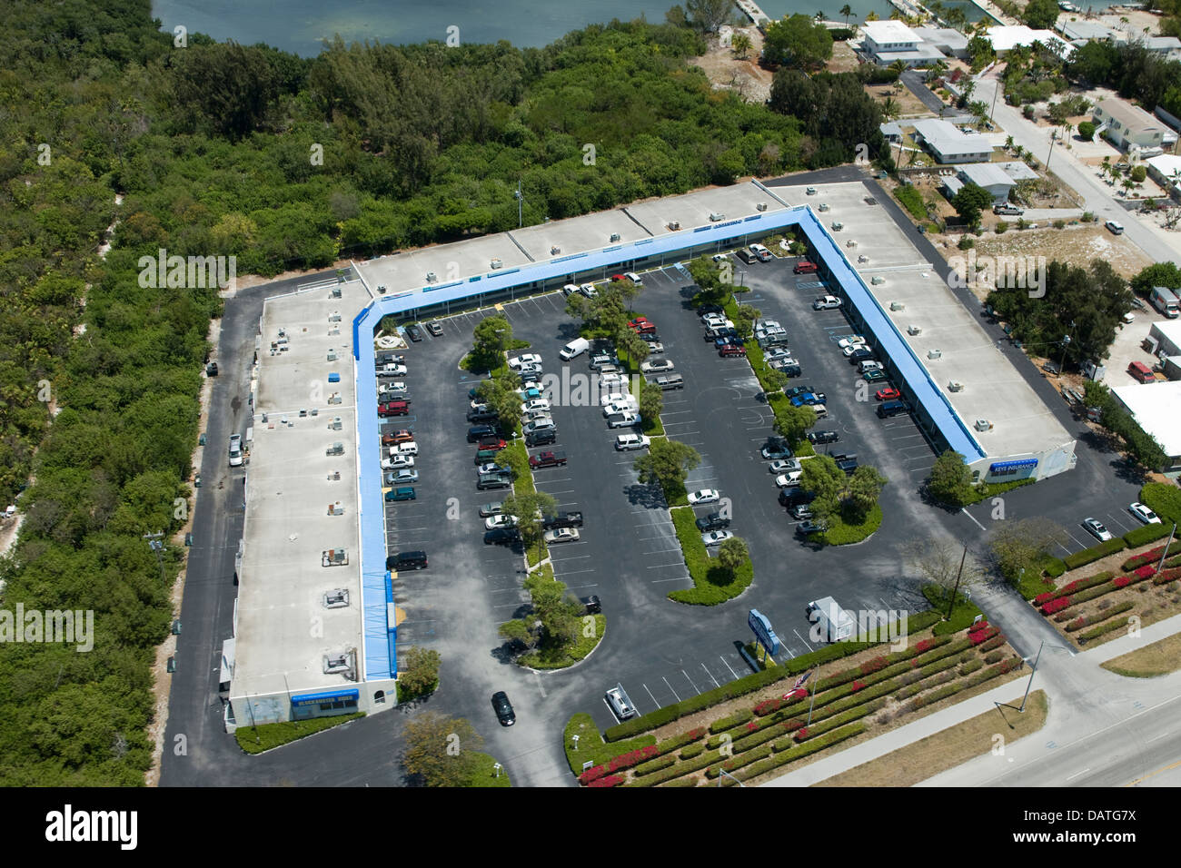 SHOPPING MALL MARATHON ISOLA KEY FLORIDA USA Foto Stock