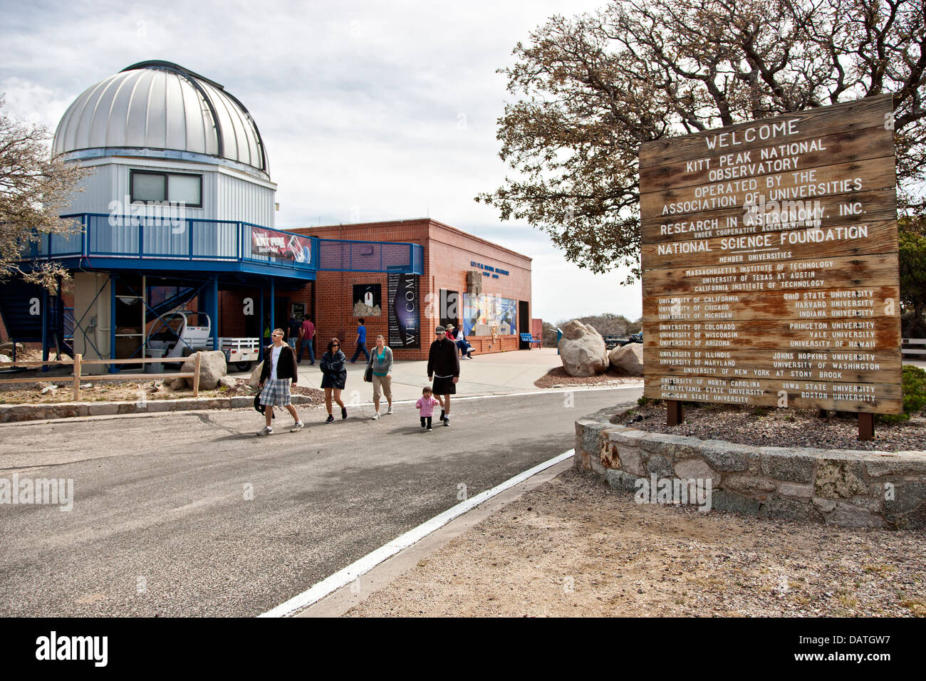 Kitt Peak National Observatory 'KPNO' . Foto Stock