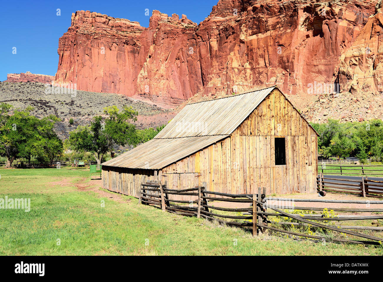 Gifford House, Capitol Reef Foto Stock