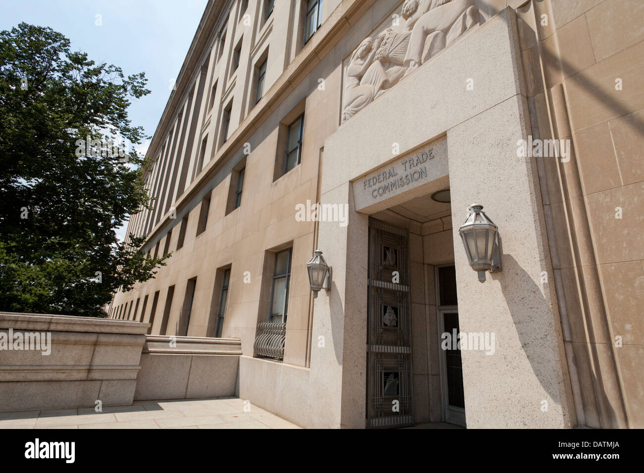 La Commissione federale per il commercio edificio - Washington, DC Foto Stock