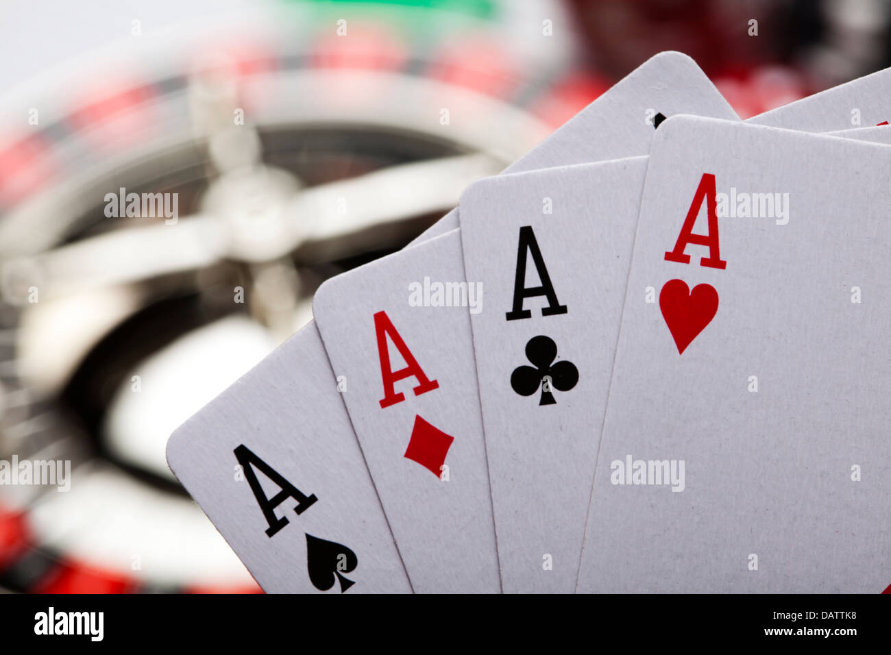 Gioco del casinò Foto Stock