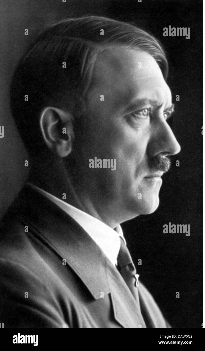 Hitler, Adolf, 20.4.1889 - 30.4.1945, politico tedesco (NSDAP), Cancelliere del Reich 30.1.1933 - 30.4.1945, ritratto, al suo 47th compleanno, 20.4.1936, Foto Stock