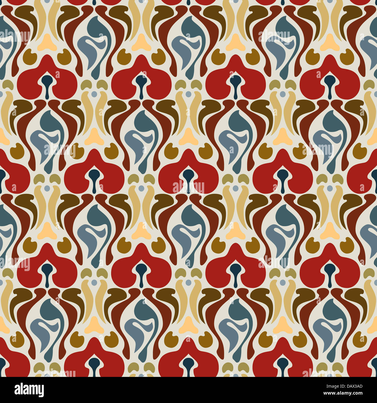 Art deco pattern senza giunture Foto Stock