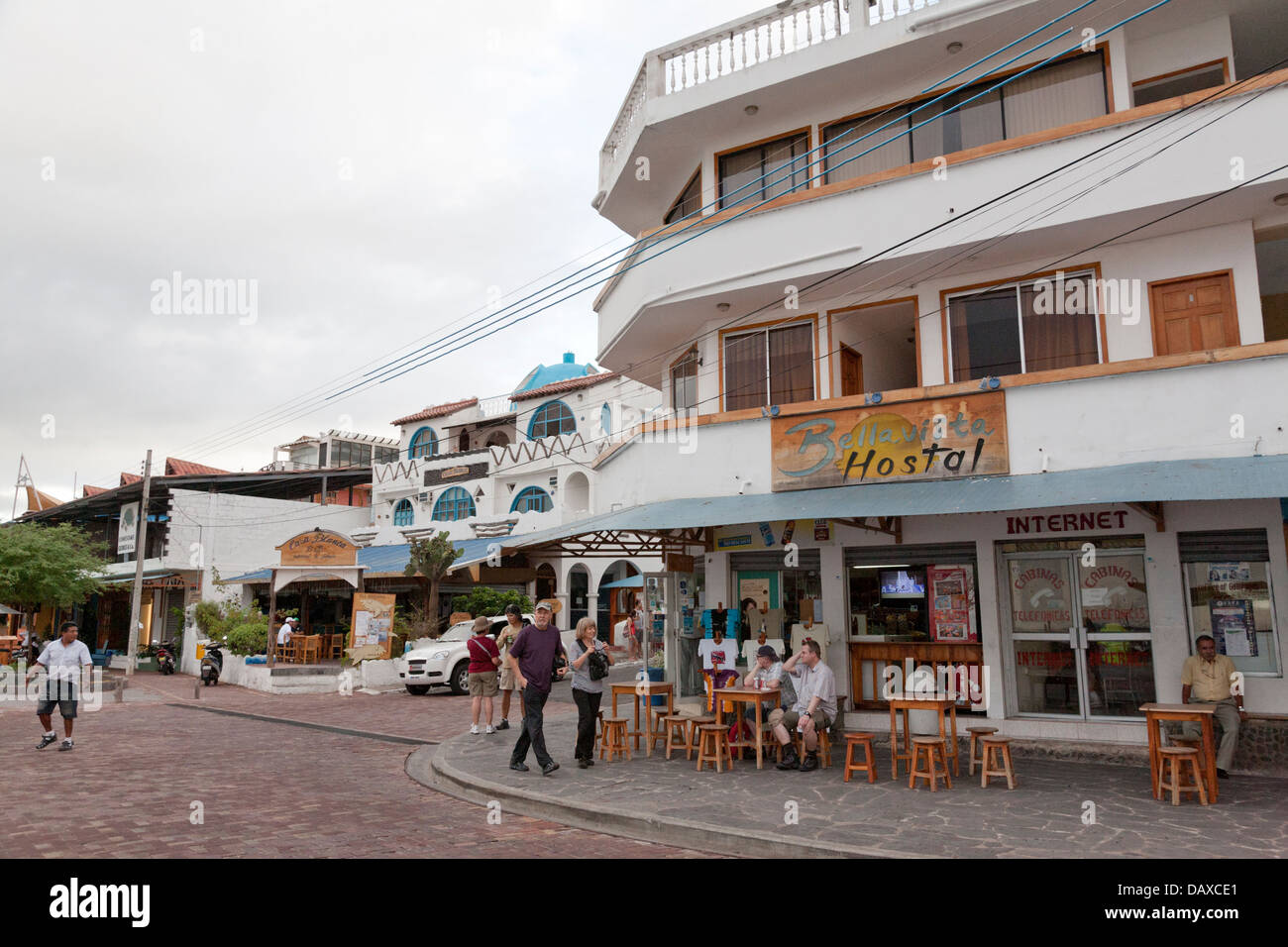 Puerto Baquerizo Moreno, San Cristobal Island, Isole Galapagos, Ecuador Foto Stock