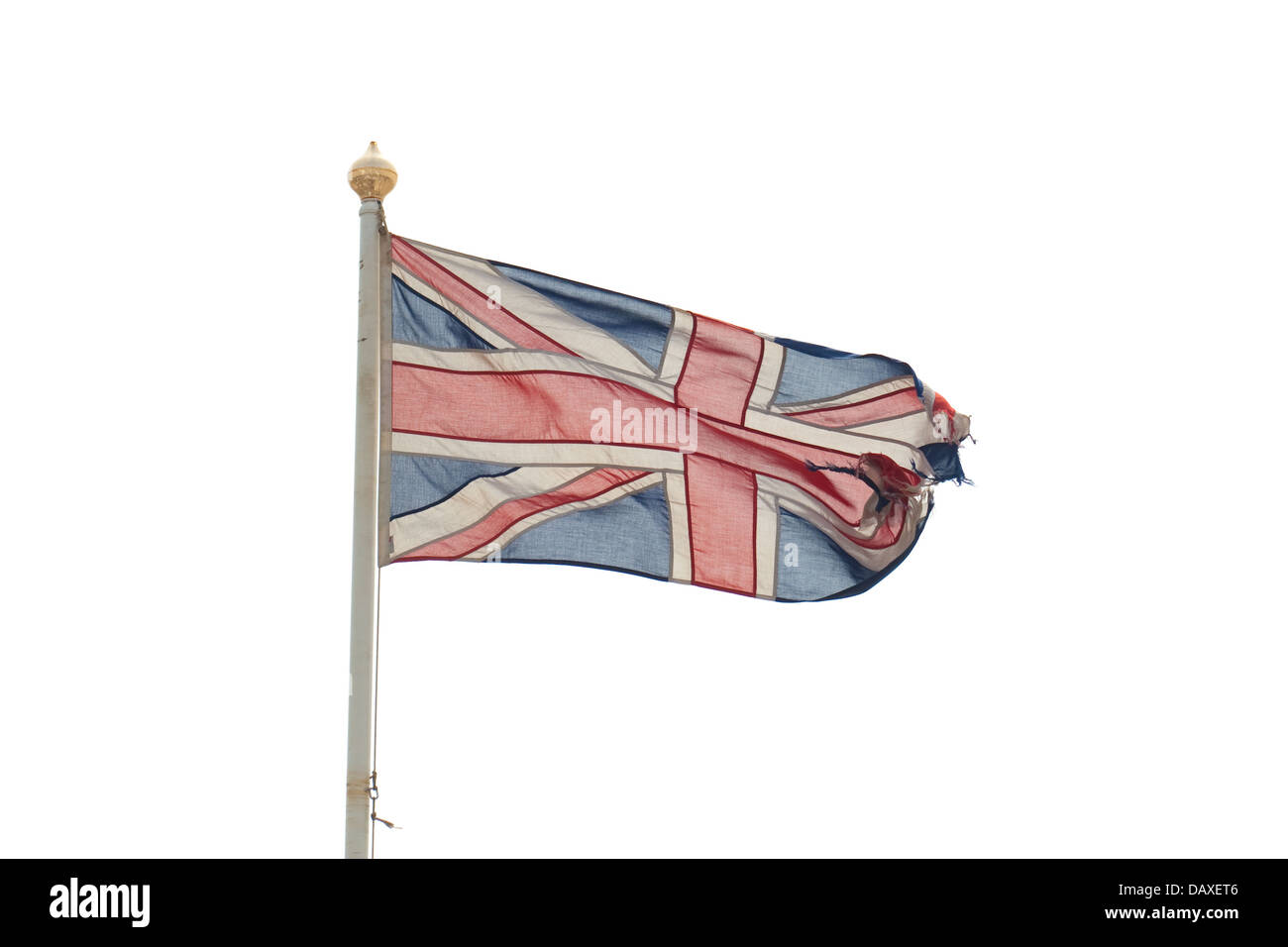Union Jack flag di Gran Bretagna Foto Stock