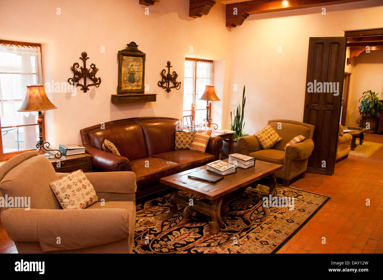 A sudovest area soggiorno Foto Stock