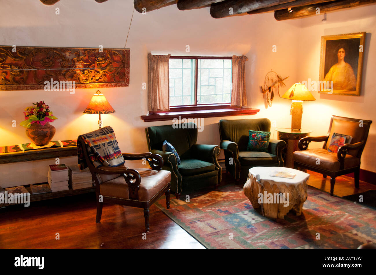 A sudovest area soggiorno Foto Stock