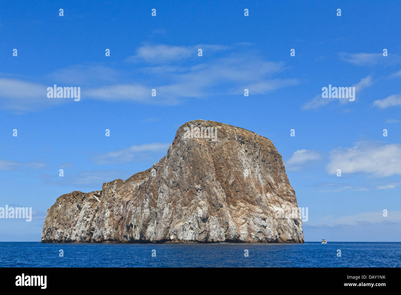 Kicker Rock, Leon Dormido, San Cristobal Island, Isole Galapagos, Ecuador Foto Stock