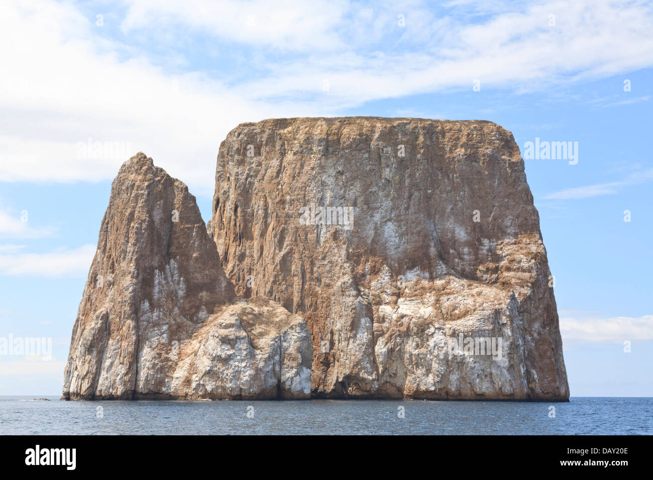 Kicker Rock, Leon Dormido, San Cristobal Island, Isole Galapagos, Ecuador Foto Stock