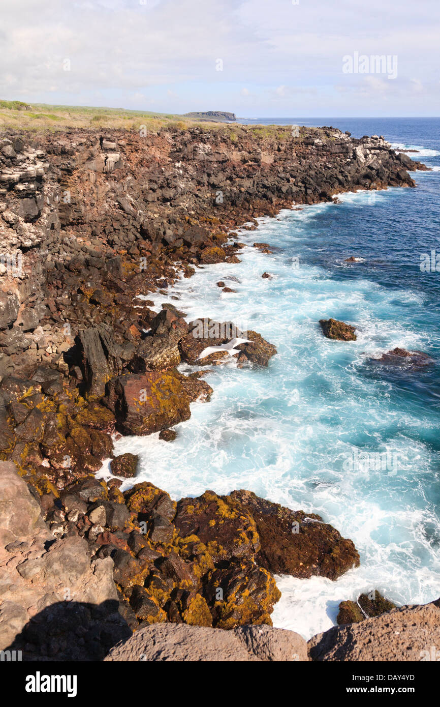 La Loberia, San Cristobal Island, Isole Galapagos, Ecuador Foto Stock