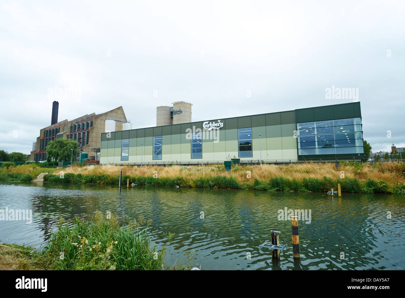 La Carlsberg Factory Bridge Street sito Northampton Northamptonshire REGNO UNITO Foto Stock