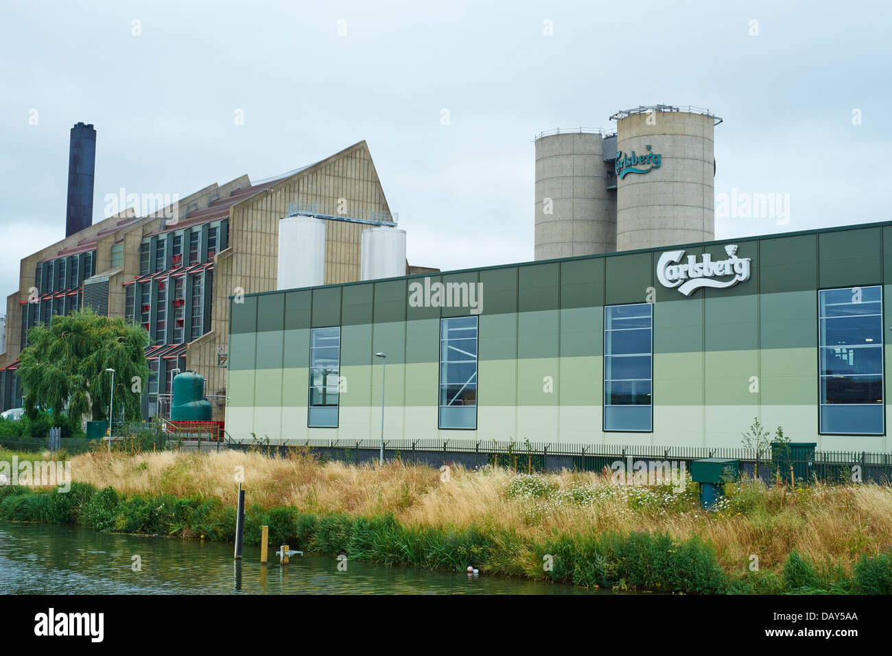 La Carlsberg Factory Bridge Street sito Northampton Northamptonshire REGNO UNITO Foto Stock