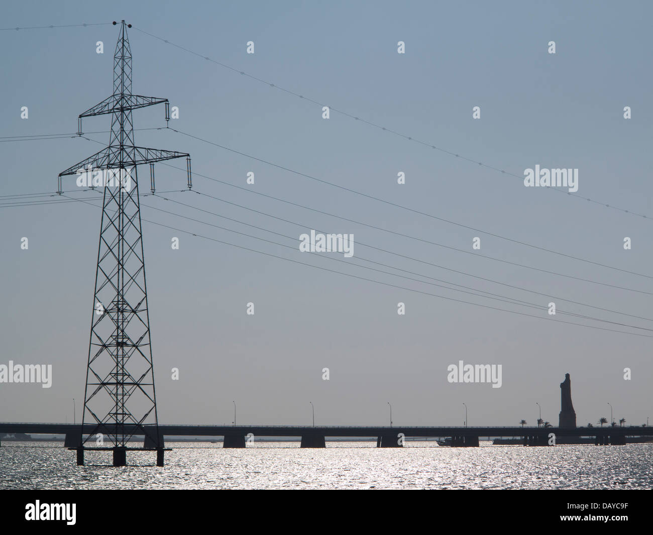 Monumento a Colombo in Huelva, Spagna Foto Stock