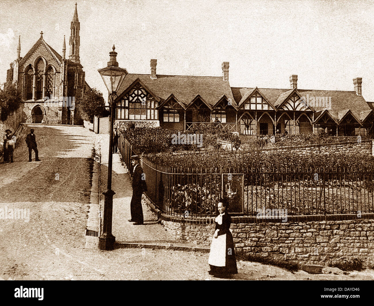 Wotton-under-Edge tabernacolo inizio novecento Foto Stock