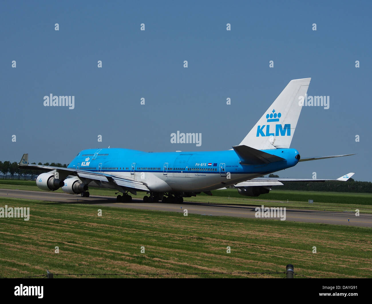 PH-BFK KLM Royal Dutch Airlines Boeing 747-406(M) - CN 25087 06 Foto Stock