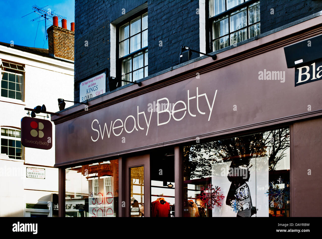 Sudati Betty Shop, King's Road, a Chelsea, Londra SW3, England, Regno Unito, Europa Foto Stock