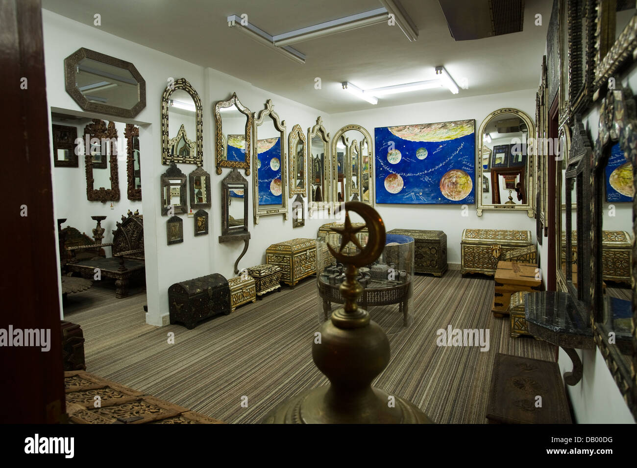 Presenta il Al-Tayibat Città Museo di Civiltà internazionale, Gidda, Arabia Saudita. Foto Stock