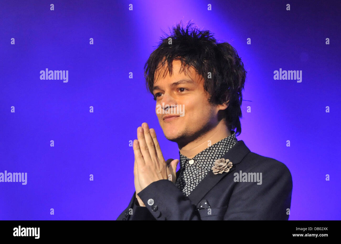 British jazz pianist e cantante Jamie Cullum compie durante il festival internazionale della musica di colori di Ostrava Luglio 21, 2013 a Ostrava, Repubblica Ceca. (CTK foto/Jaroslav Ozana) Foto Stock