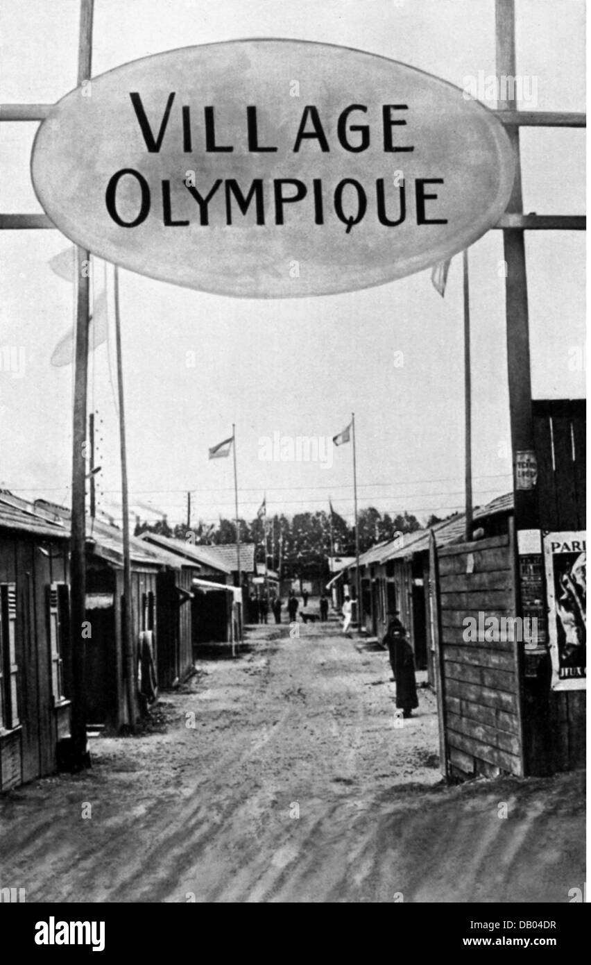 Sport, Giochi Olimpici, Parigi, 4.5.- 27.7.1924, diritti-aggiuntivi-clearences-non disponibile Foto Stock