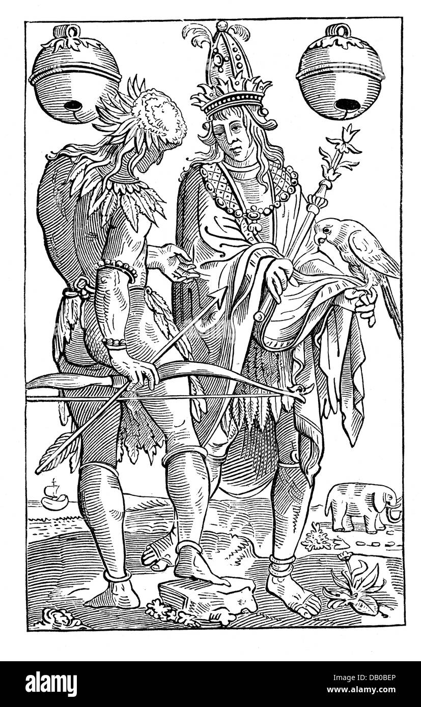 Gioco, carte, carta da gioco, vestito tedesco, Bells due, 16 ° secolo, incisione in legno, sezione grafica, biblioteca imperiale, Parigi, Rinascimento, Bells, due, 2, diritti aggiuntivi-clearences-non disponibile Foto Stock