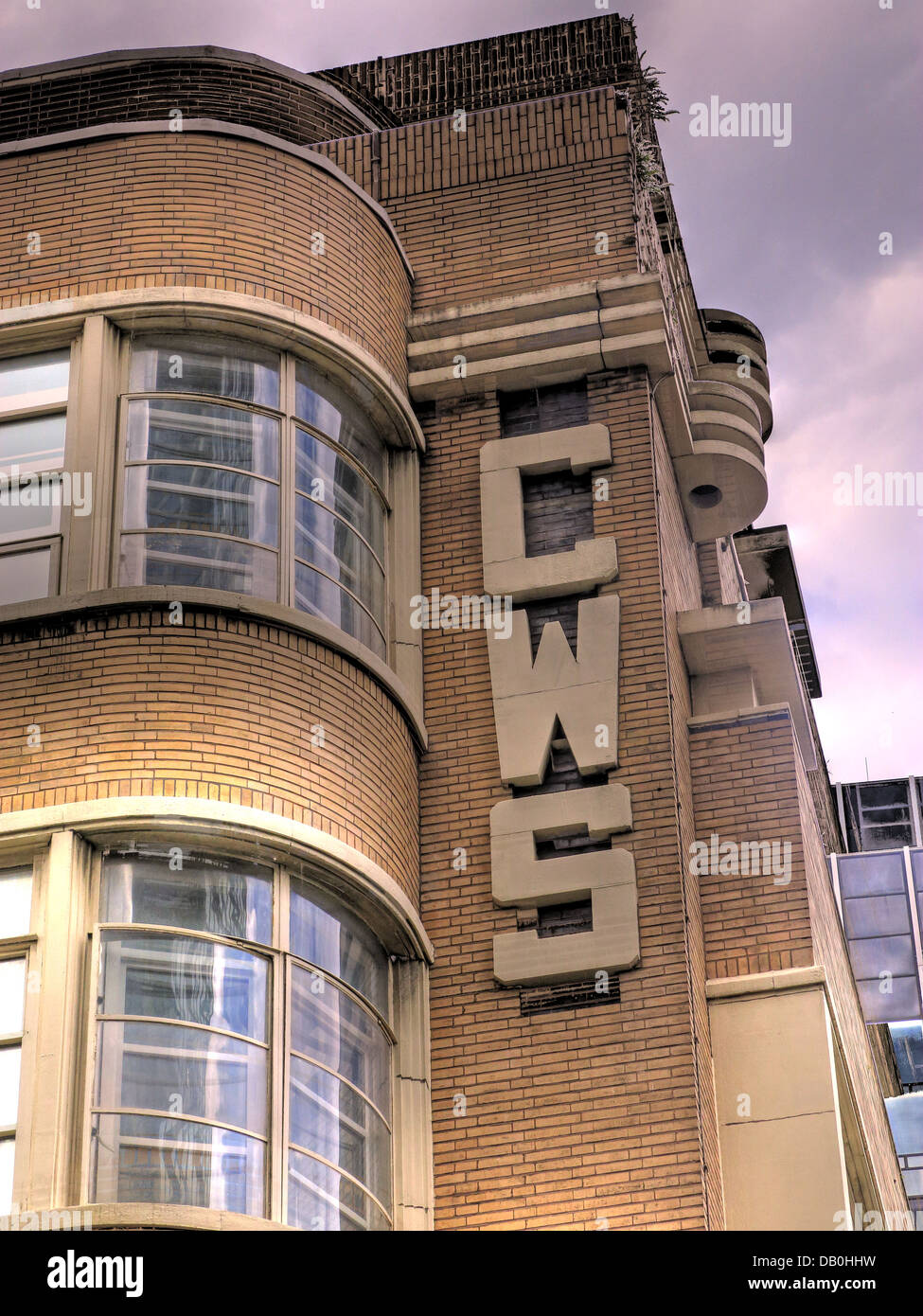 Il CWS Edificio palloncino St Manchester Inghilterra England, Regno Unito Foto Stock