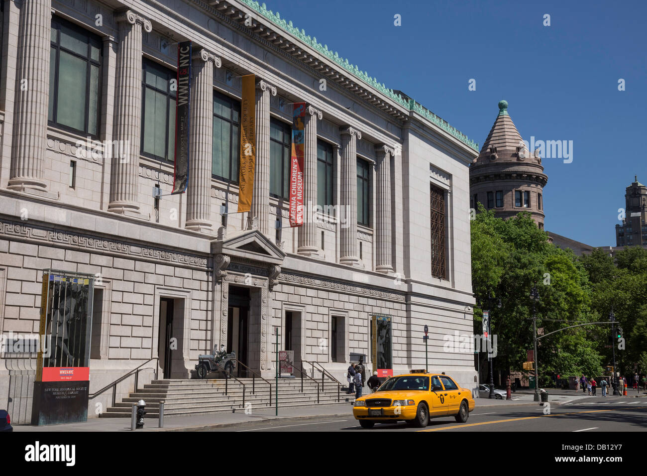 Historical Society di New York museo e biblioteca, 170 Central Park West, NYC Foto Stock