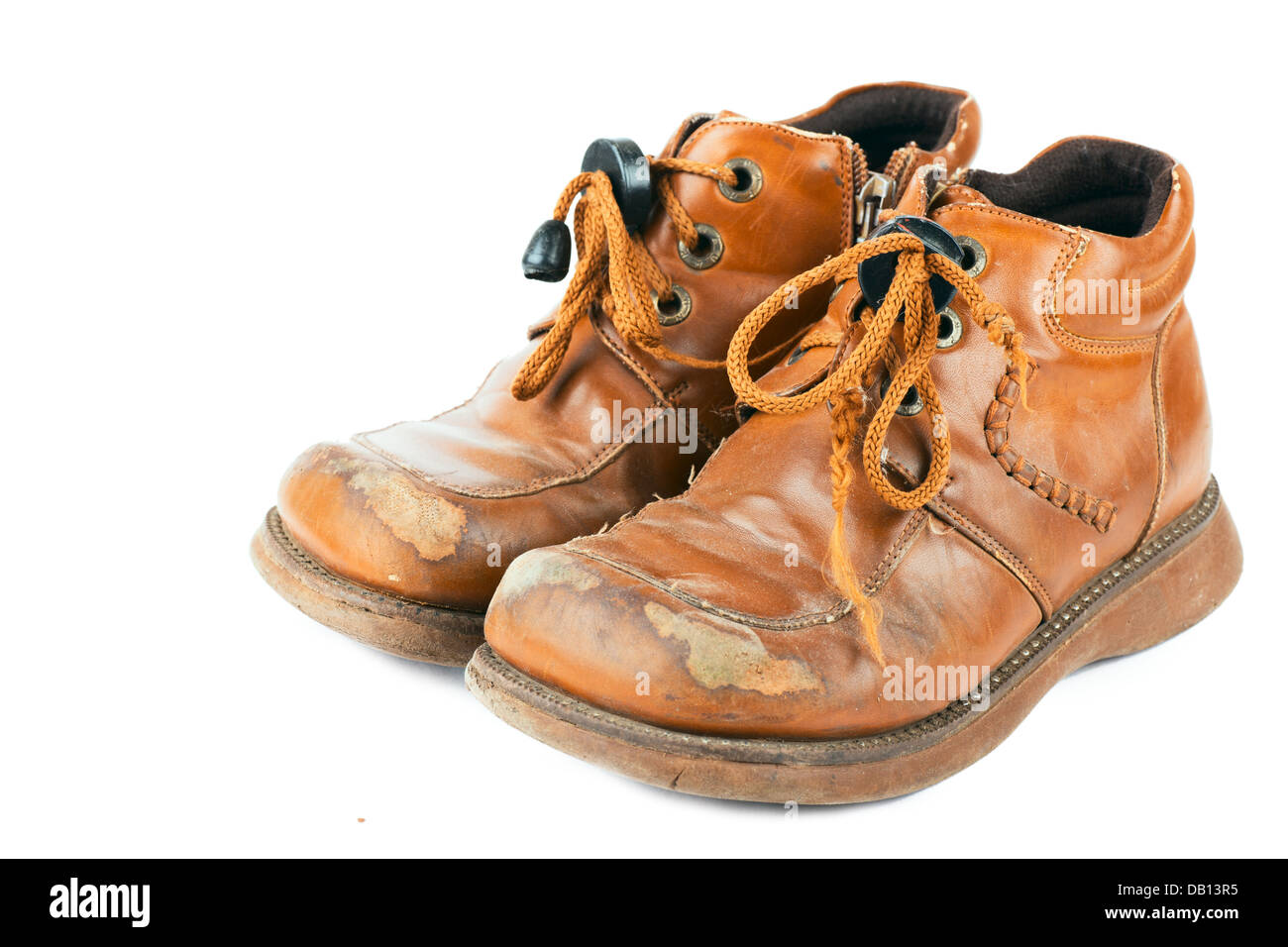 Vecchie scarpe Foto Stock