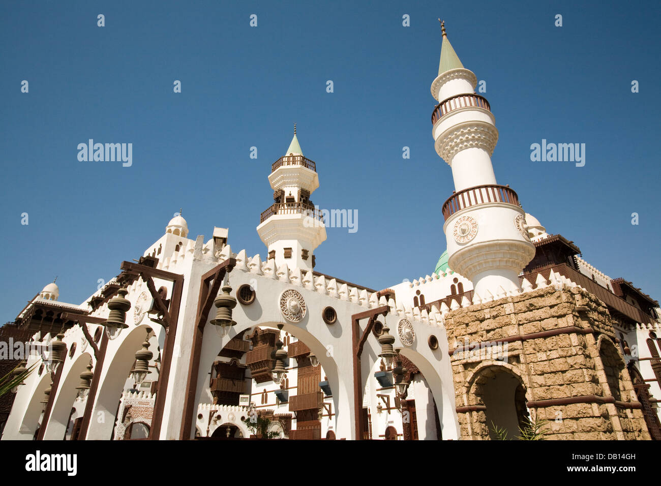 Il Al-Tayibat Città Museo di Civiltà internazionale, Jeddah, Arabia Saudita Foto Stock