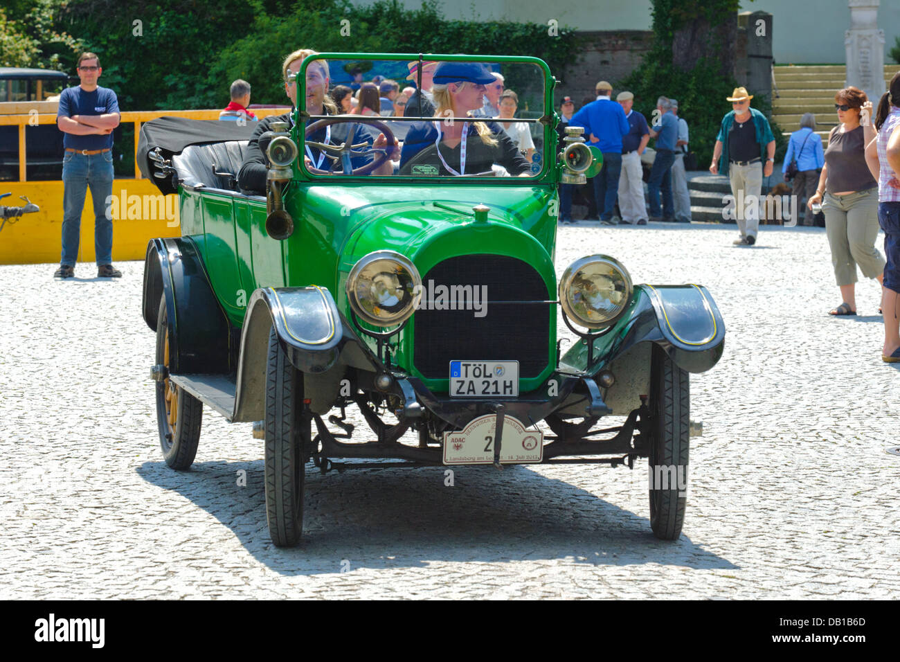 K.R.I.T Touring Car, costruito all anno 1914, fotografia scattata a luglio 12, 2013 di Landsberg, Germania Foto Stock