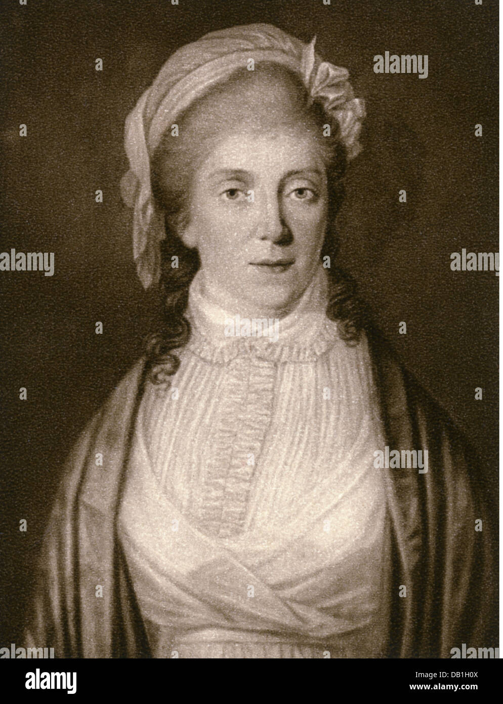 Louise, 30.1.1757 - 14.2.1830, duchessa di Sassonia-Weimar Eisenach 3.10.1775 - 14.7.1828, mezza lunghezza, dopo la pittura, circa 1800, Foto Stock