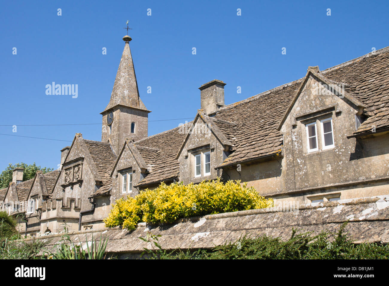 Marshfield è un piccolo villaggio di South Gloucestershire England Regno Unito Old School House Foto Stock