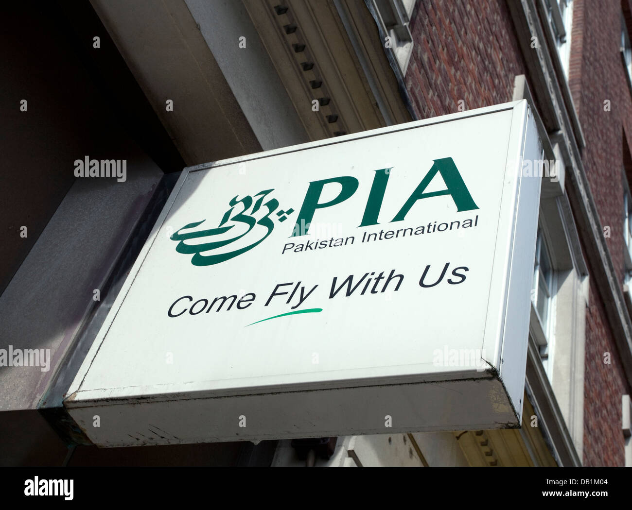 Pakistan International Airlines (PIA) ufficio, Mayfair, Londra Foto Stock