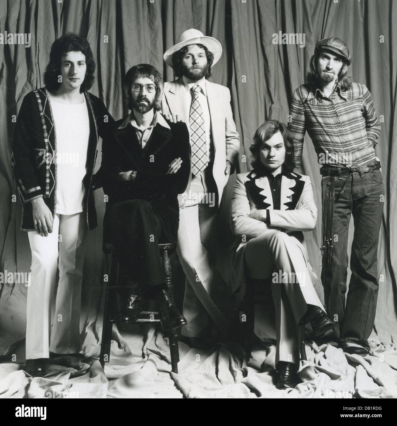 Il STRAWBS foto promozionale del Regno Unito del gruppo rock circa 1970 Foto Stock