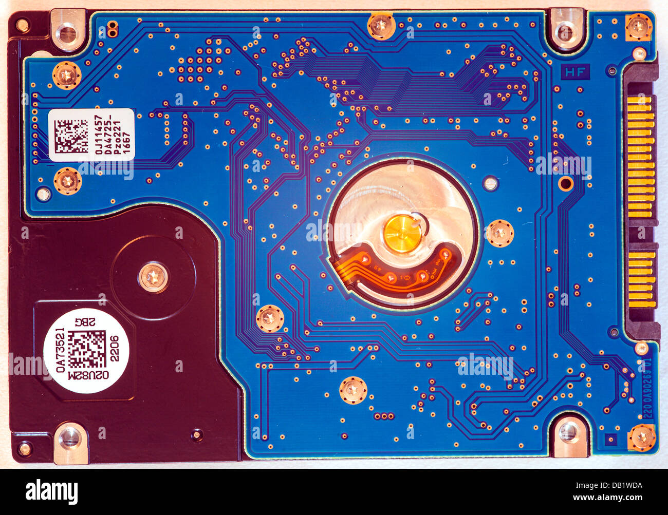 Unità disco rigido da Lap Top Foto Stock