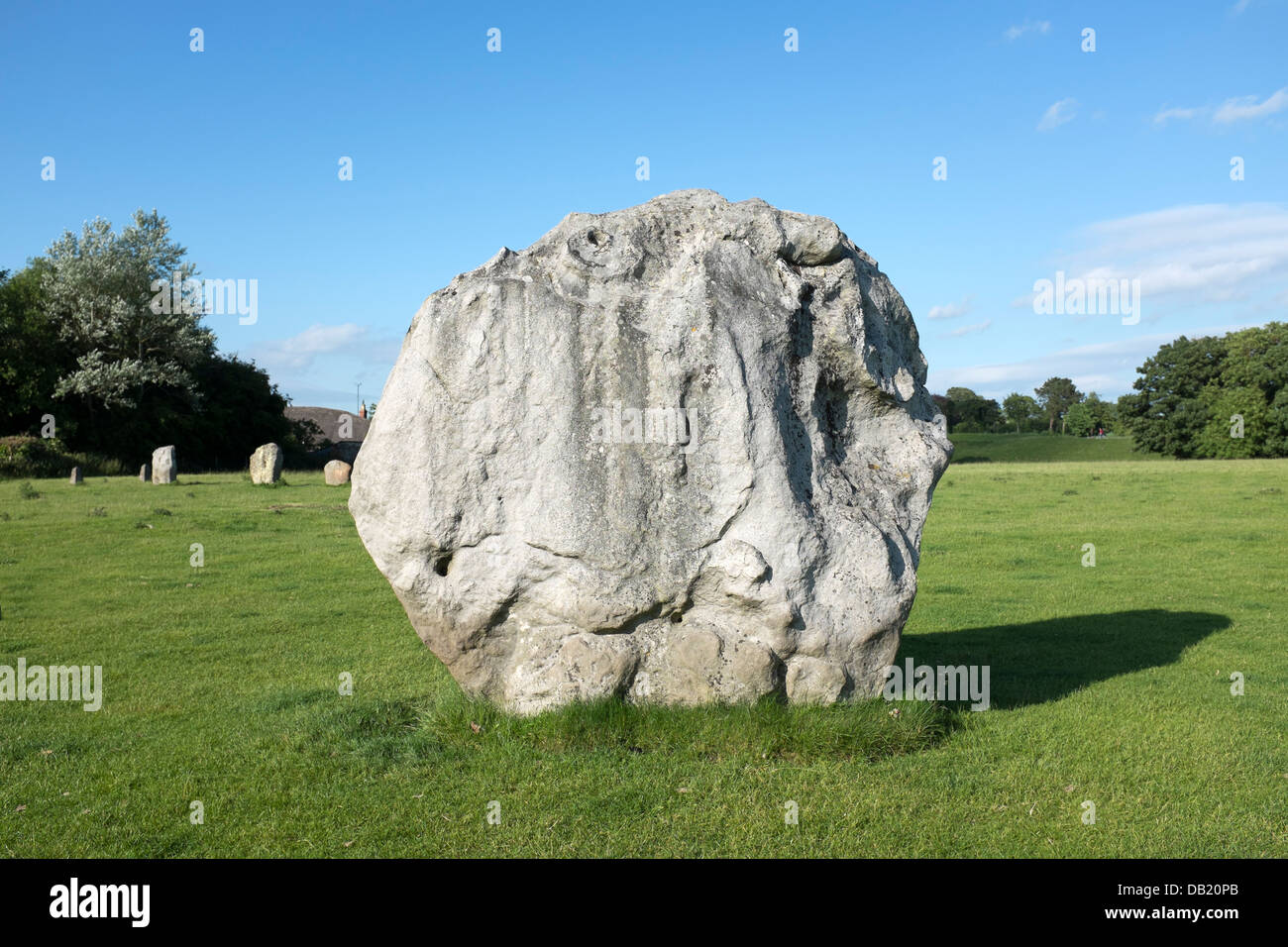Avebury Stone Curcle Foto Stock