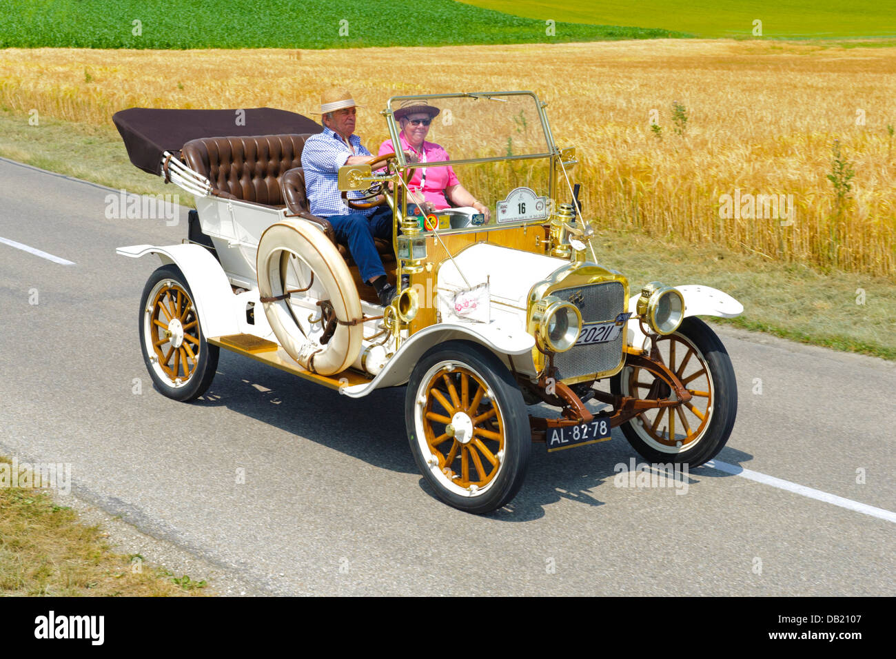 White GA , costruito all anno 1910, fotografia scattata a luglio 13, 2013 di Landsberg, Germania Foto Stock