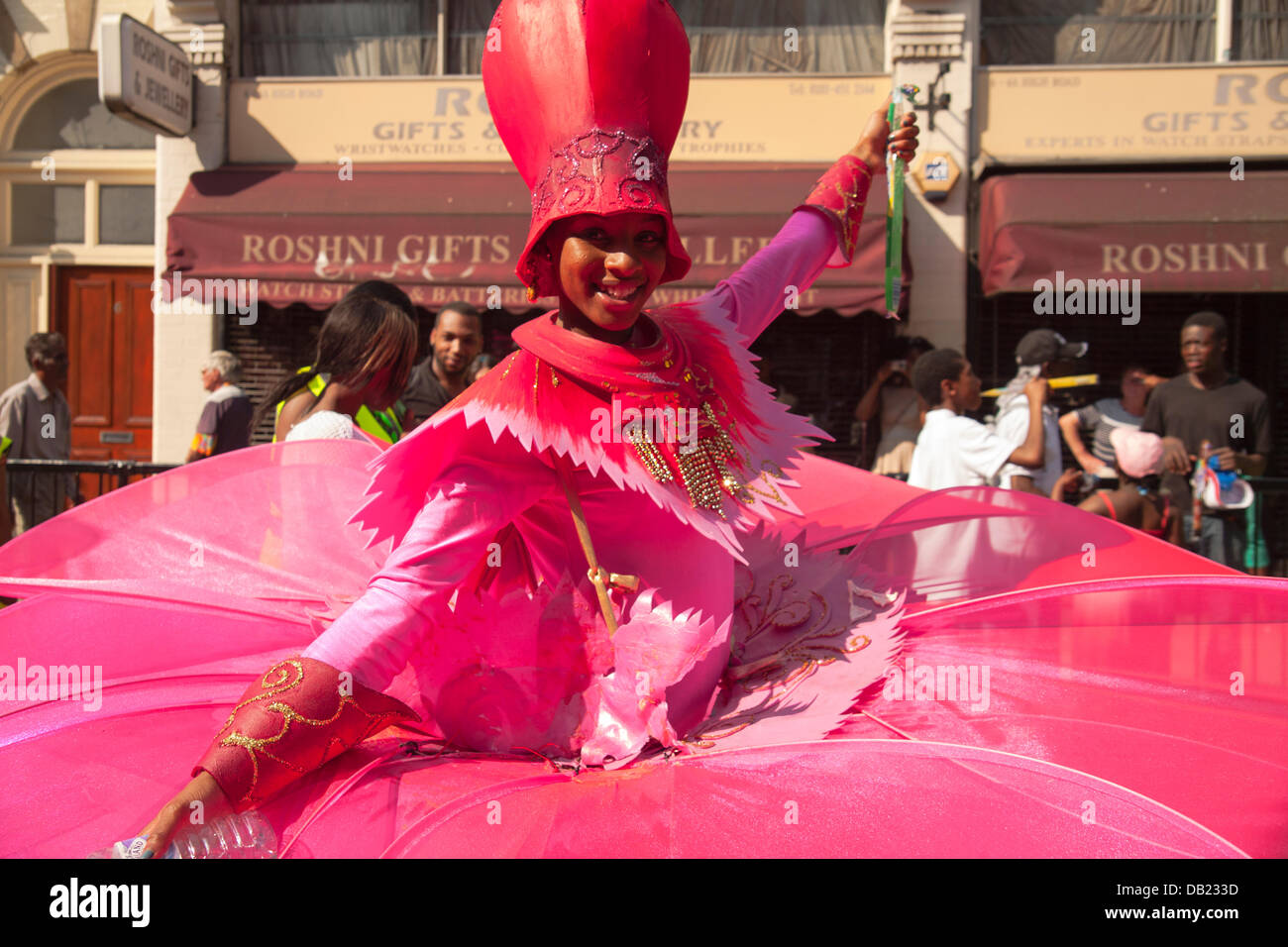 Londra, Regno Unito. 21 Luglio, 2013. Ghanshyam Mahotsav Silver Jubilee Festival, Shree Swaminarayan tempio, Willesden Lane, London, England, Regno Unito, Gran Bretagna Credito: Adina Tovy/Alamy Live News Foto Stock