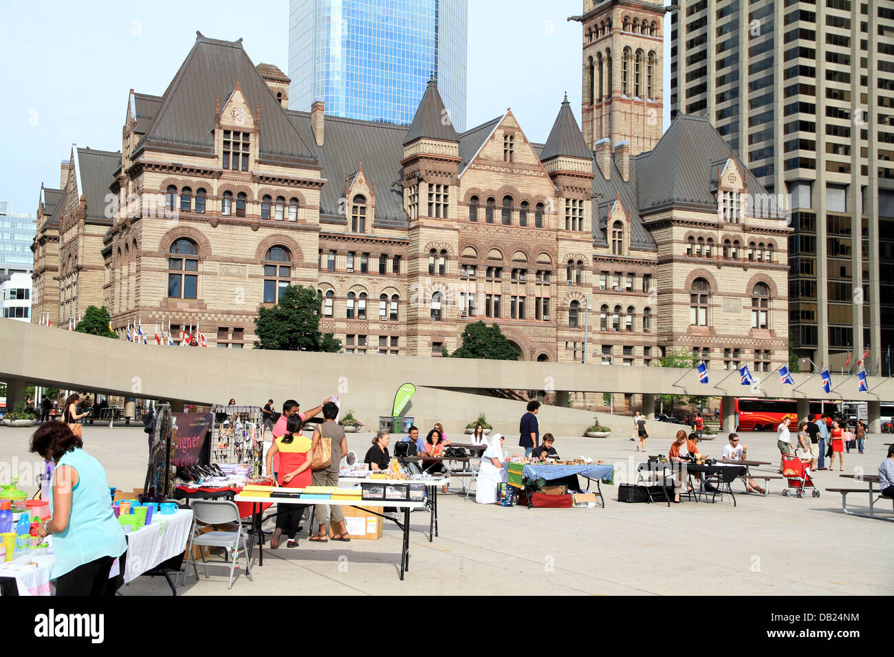 Toronto Nathan Phillips Square evento sulla luglio 12, 2013 Foto Stock