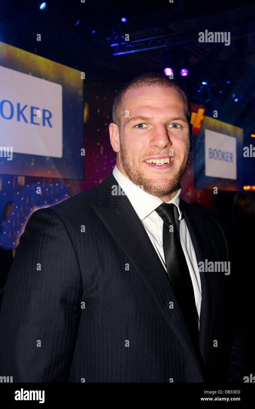 James Haskell il 2011 pubblicano Awards tenutosi presso la struttura Grosvenor House Hotel Londra Inghilterra - 06.04.11 Foto Stock