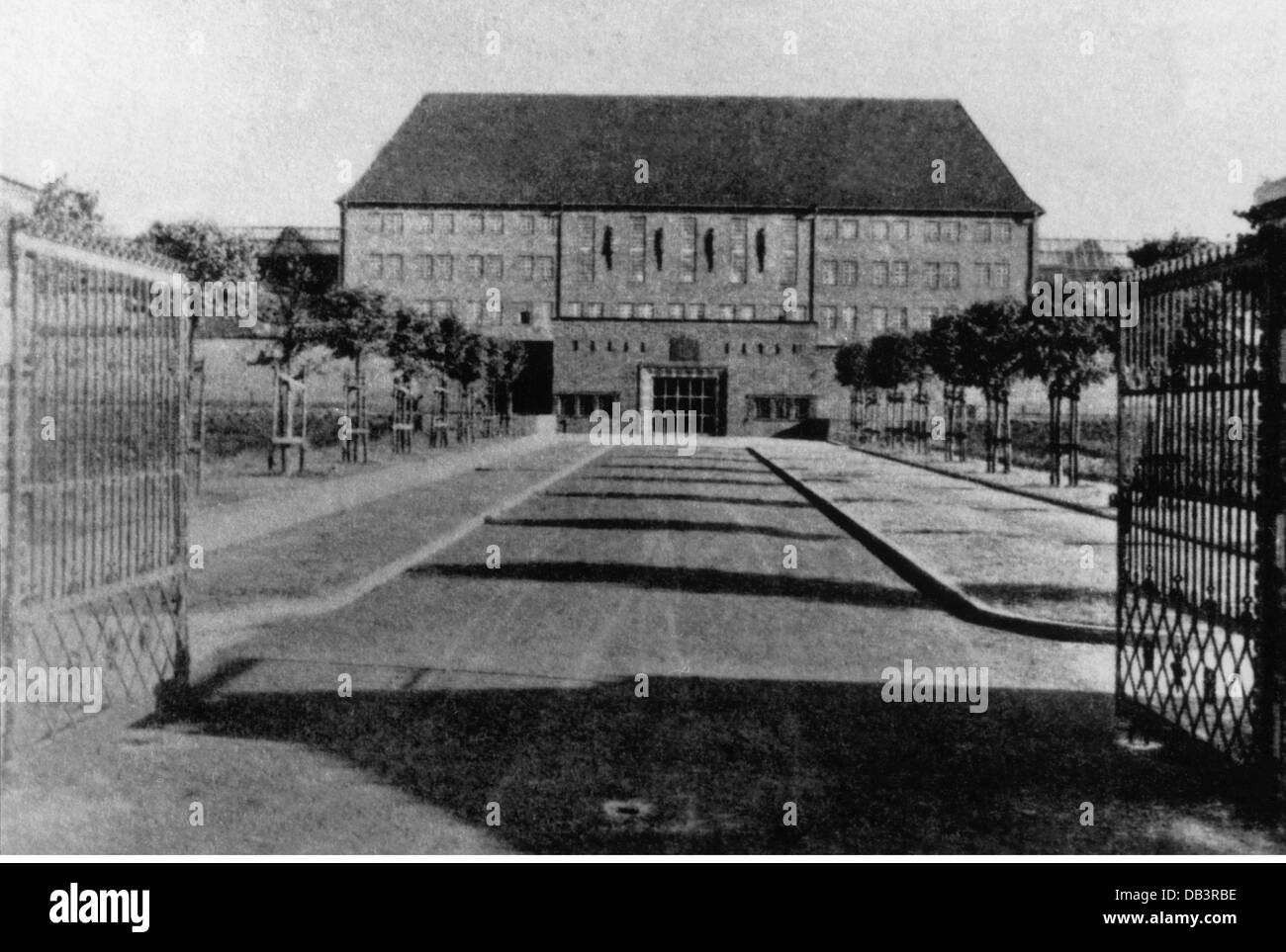 giustizia, sistema penitenziario, custodia, prigione, prigione a Brandeburgo an der Havel - Görden, vista esterna, 1940, diritti aggiuntivi-clearences-non disponibile Foto Stock