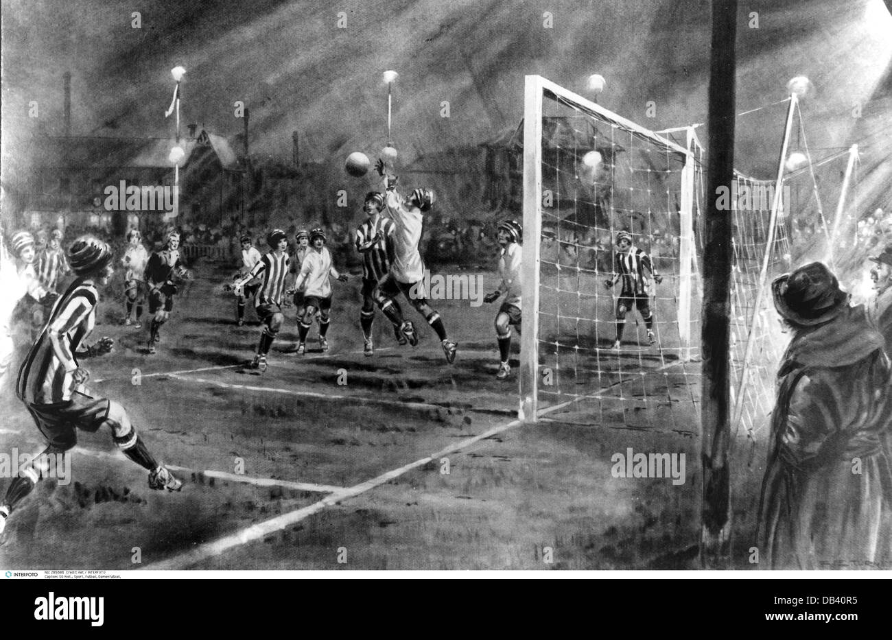 Sport, calcio, calcio femminile, Inghilterra, 1924, diritti aggiuntivi-clearences-non disponibile Foto Stock